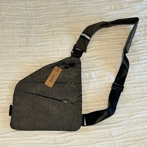 Stylish Black Crossbody Bag BRAND NEW